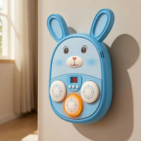 Rechargeable Wall Mounted Electronic Boxing Target Musical Electronic Punching Machine Interactive Music Boxing Target Light-up for Children, Toddlers, Beginners, Playroom, Bedroom, Home Gym