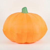 Inflatable Pumpkin Decoration Orange Pumpkin Inflatable Air-Filled for Yard, Lawn, Porch