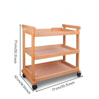 Art Trolley Crafted Studio Cart Open-Shelf Organizer for Artists, Classroom