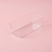 Desk Storage Organizer Box, Clear Acrylic Desktop Drawers, Organiser for Dorm Room, Office Bathroom