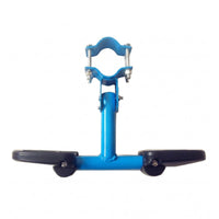 Anti-Slip Foldable Cycle Footrest Rubber Clamp-on Cycle Footrest Metal Bike Rear Foot Peg Compact for Children