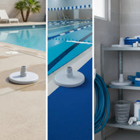 Replacement Pool Skimmer Vacuum Plate Compatible Pool Vacuum Plate Round Skimmer Vac Adapter Reliable