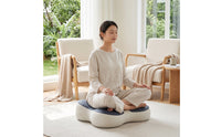 Contoured Meditation Seat with Memory Foam Pressure Relief Meditation Cushion Wear-Resistant Exercise Cushion Long-Lasting for Meditators, Yogi