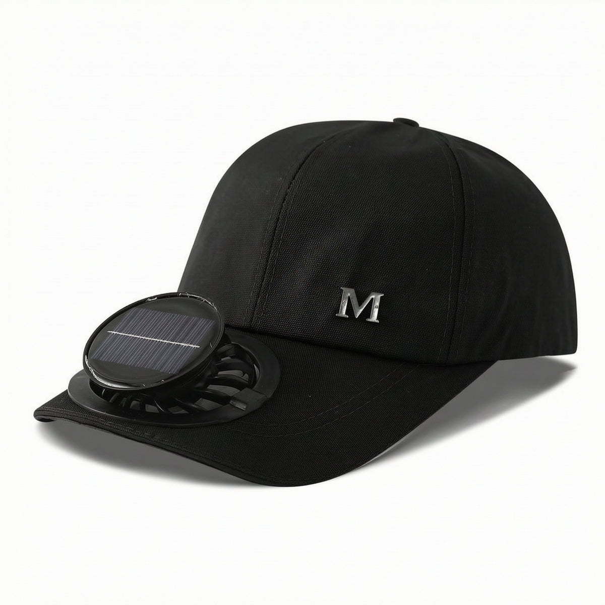 Solar Powered Fan Hat Rechargeable Solar Fan Hat Breathable for Fishing, Travel