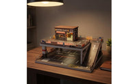 Double-Layer Parking Garage Built-in Lights Lighted Parking Garage Architectural Details Lighted Miniature Scene