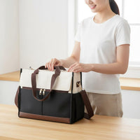 Leak-Proof Insulated Lunch Tote Leakproof Lunch Tote Bag Adjustable Shoulder Strap Waterproof for Office Workers, Teachers, Travel, Picnic