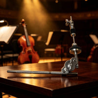 Cymbal Stacker with Clamp Space-Saving Cymbal Holder Attachment Compact Drum Hardware for Percussionists