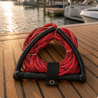 Strap Strap Single Handle Tow Rope Triangular Grip Water Ski Tow Rope Compact Tangleunrestricted Storage for Towing