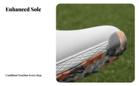 Couples Golf Shoe Comfortable Unisex Practice Golf Shoe Cushi Single D men's Footwear for Golfers, Athletes, Driving Range, Outdoor Sports, Clubhouse