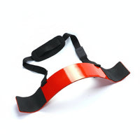 Curved Biceps Training Board with Strap Textured Arm Blaster with Adjustable Strap Contoured Arm Curl Blaster with Pads Padded for Lifters, Athletes, Home Workouts, Gym