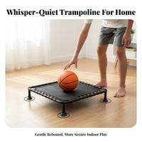 Easy to Keep Silent Dribbling Mat Portable Dribble Practice Mat Non-Slip Dribble Practice Aid Wear-Resistant for Young Players, Beginners, Coaches, Home, Indoor, Solo Training, Gym