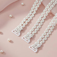 Non-Slip Replacement Bra Strap Glittery Replacement Bra Strap Elastic