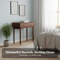 Modern Minimalist aesthetic Vanity with raise-up Mirror 2-in-1 Design Dressing Table Space-Saving Makeup Desk for Students, Apartment Dwellers, Women, Small Spaces, Dorm Room