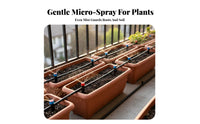 Drip Irrigation Kit Quick Connect Fittings Automatic Plant Watering System Easy Installation DIY Irrigation System for Balcony, Stream Er Bed