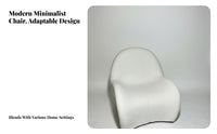 Stylish Curved Highspine Armchair Sculptural Form Lounge Chair Ergonomic Design Home Seating easy Assembly for Interior Designers, Homeowners, Readers, Living Room, Showroom, Bedroom, perusing corner