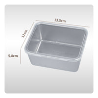Lidded Food Sample Box Reusable Square Lidded Container Easy to Clean