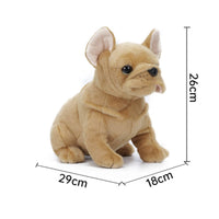 French Bulldog Stuffed Toy Cute French Bulldog Stuffed Animal Soft for Desk