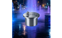 Underwater Transformer Housing IP68 Junction Box with Cable Glands Sealed Waterproof Junction Box with Ports for Swimming Pools, Outdoor Ponds