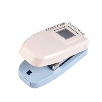 Stamp Punch Decorative Paper Punch with Close Mechanism-Hand Use Stamp Cutting Tool for Scrapbooking, Journaling