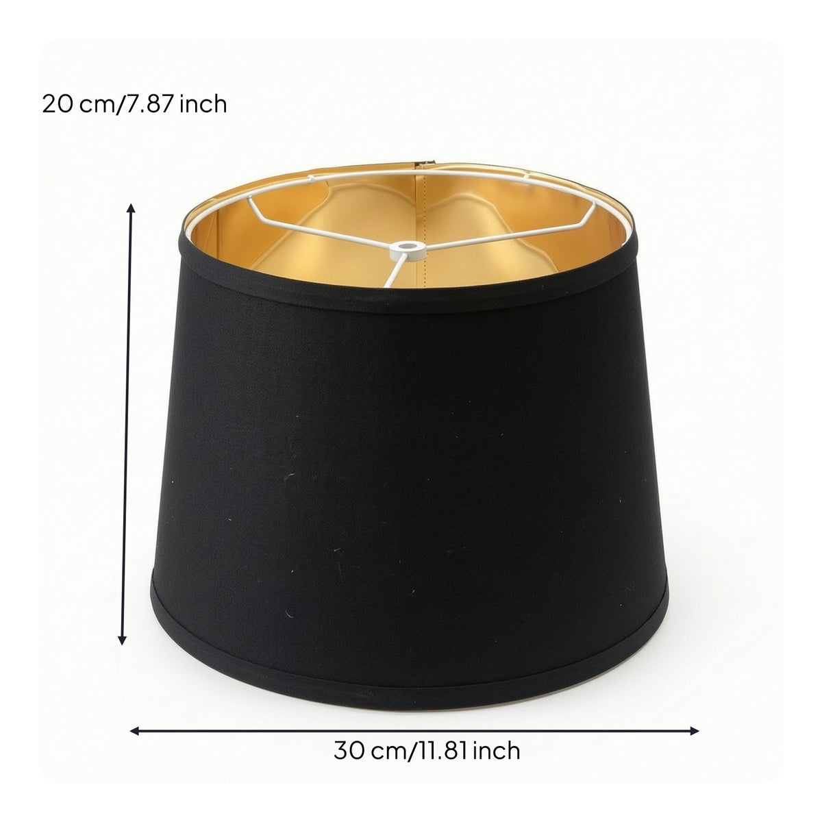 Foldable Lamp Shade Replacement Textile Lamp Shade Small Lampshade for Hotels