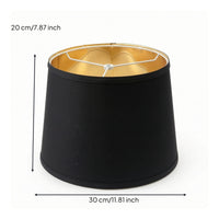 Foldable Lamp Shade Replacement Textile Lamp Shade Small Lampshade for Hotels