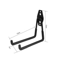 Multi-Purpose Heavy Duty Garage Hook Space Saving Ladder Storage Hook Easy to Install Wall Mount Tool Hanger Mounting Hardware Included for Workshop, Basement, Shed