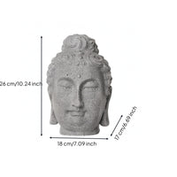 Buddhist Statue Carved Buddha Statue Outdoor Meditation Sculpture for Courtyard Styling