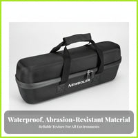 Top Handle Electric Bicycle Battery Bag Textured Rear Rack Battery Bag