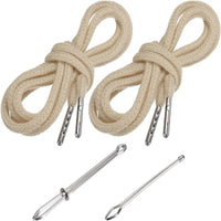 2 Pieces Replacement Drawstring with Easy Threader Strong Fastener Reinforced