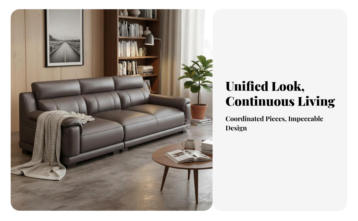 L-Shaped Chaise Sofa Corner Configuration Sectional with Chaise Lounge Modern Design Living Room Furniture for Families, Homeowners, Small Spaces