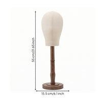 Hat Display Stand Countertop Hat Mannequin Head Sturdy Head Form with Stand Milliners, Shop Storefronts