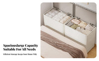 Dust-Proof Flip-Top Storage Box Multi-Purpose Rolling Storage Bin with Lid Foldable Large Capacity Clothes Chest Decorative for Students, Homeowners, Parents, Bedroom, Closet, Dorm Room, Office