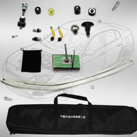 Slide Bar Ding Removal Set Preserves Original Paint Metal Reshaping Repair Kit Saves Time and Money Auto Body Lever Hook Kit for DIY Enthusiasts