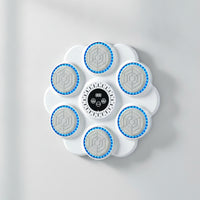 No-Drill Wall Mounted Boxing Target Bluetooth Smart Boxing Machine Silent Exercise Equipment Multiple Speeds for Adults, Beginners, Kids, Bedroom