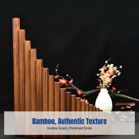 Pan Flute, C/G Key, Bamboo Musical Instrument, Student Training, Random Model