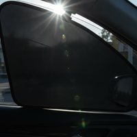 Car Window Sun Shade Set for Privacy and UV Protection, Double Layer Full Coverage