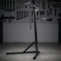 Bike Repair Stand Height Adjustable Cycle Repair Stand Rotating Bike Workstand for Cyclists, Mechanics, Home Workshop