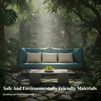 Nordic Design Woven Conversation Set Modern visual appeal exteriordoor Seating Group with Table weather-resistant long-lasting for Patio Owners, Garden lovers, property owners, Balcony, Backyard, Porch, waterside