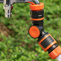 Hose Adapter Ribbed Quick Connector Leak Hose Fitting for Gardeners