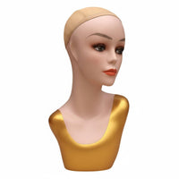 Hairpiece Display Head Form Long-Lasting Hairpiece Display Headform Glossy