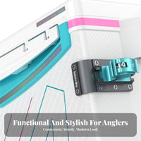 Thickened and Reinforced Fishing Box Umbrella Mount Stable Support tailored Fishing Holder Adjustable Angle fisher's Accessory Quick Setup for Boating