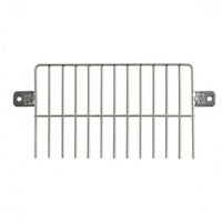 Unobstructed Design Wire Grate Drain Guard Mounting Tabs Rectangular Drain Guard Debris Blocker Home Drainage Vertical Rods for Roof, Balcony, Side Wall