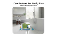360° Surround Protection Baby Bath Seat Ergonomic Hug Design Non-Slip Baby Bath Chair Soft Cushion for Newborns, Infants