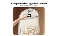 3 Pieces Multi-Compartment Underwear Organizer Set Space-Saving material Divider Box Set Foldable Household Storage adaptable Use for Home Organizers, Students, Adults, Dormitory, Closets, Bedroom, Drawers