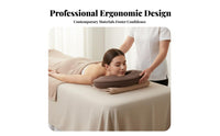 Soft & Comfortable Silicone Face Cradle Skin-Friendly Prone Position Pillow Leaves No Marks for Estheticians, Masseuses, Medical Facility