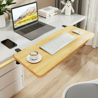 Foldable Desk Extension Board No Drilling Required for Gaming, Students, Gamers