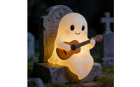 Specter Night Light Halloween Specter Lamp Warm Glow Figurine for Kids, Teens, Bedside Table, Bedroom, Desk