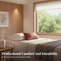 Pressure-Resistant Massage Bed Pillow Anti-Collapse Beauty Salon Headrest Waterproof for Beauticians, Estheticians, Spas, Home, Office