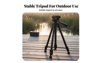 Wide Compatibility Tele Tripod 360° Pan Head Bird Watching Stand Tall Adjustable Height Binocular Tripod Mount Portable for Amateur Astronomers, Outdoor Enthusiasts, Photographers, Field, Hiking, Recording Recording, Studio