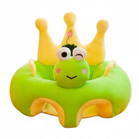 Anti-Fall Design Inflatable Sitting Trainer Safety Guardrails Infant Floor Chair Easy to Clean infant essentials Multi-Functional for Infants, Babies, Parents, Feeding Time, Mealtime, fun time, Living Room
